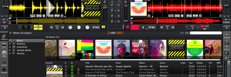 MixVibes : Cross DJ